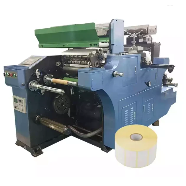Barcode Label Die Cutter Slitting Machine